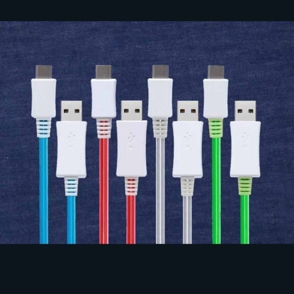PS4 Micro USB LED charger cables